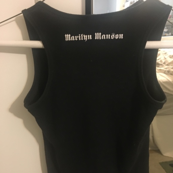 Corset Marilyn Manson Tank Hot Topic 90s - Picture 5 of 10